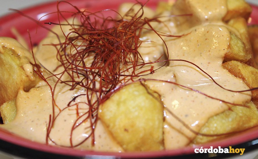 Patatas bravas de La Montillana