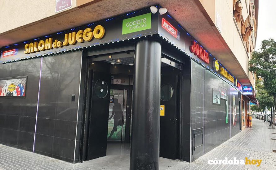 Salón de juego en la capital cordobesa