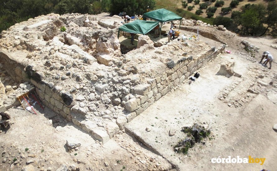 Yacimiento del Cerro de La Merced en Cabra, en una imagen de archivo
