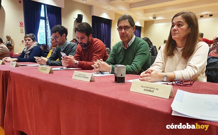 Firma de los convenios para ayuda a domicilio en la Diputación 2