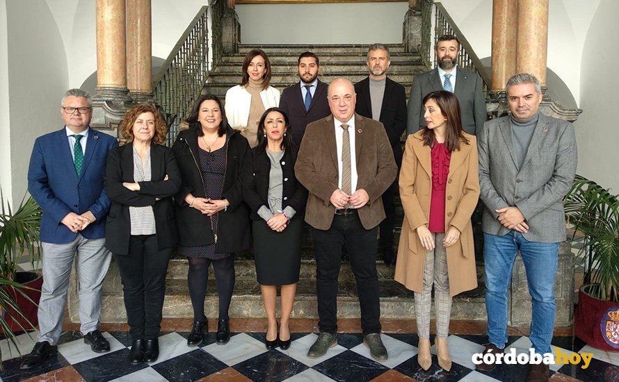 Visita de Marta Bosquet a la Diputación