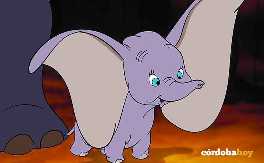 Un fotograma de Dumbo, de 1941