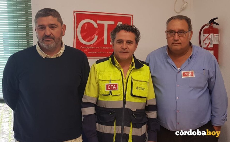 Directiva de la CTA en el Ayuntamiento