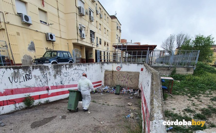 Sadeco desinfecta barrios marginales de la ciudad