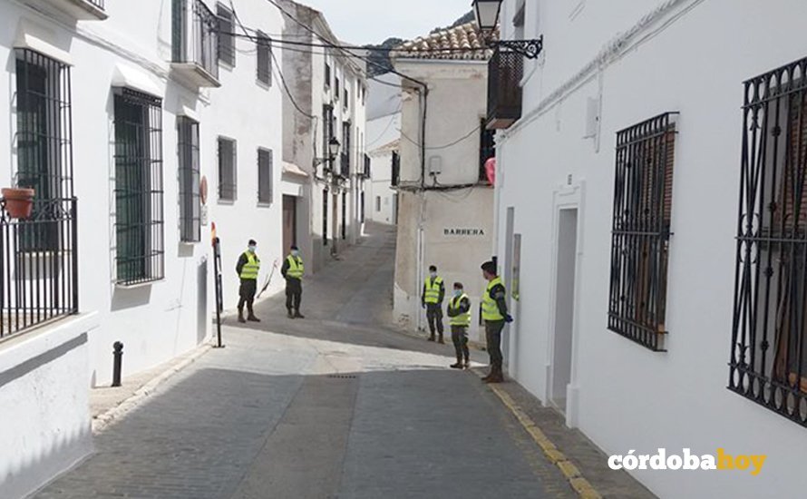 Presencia de la BRI X de Cerro Muriano en Zuheros