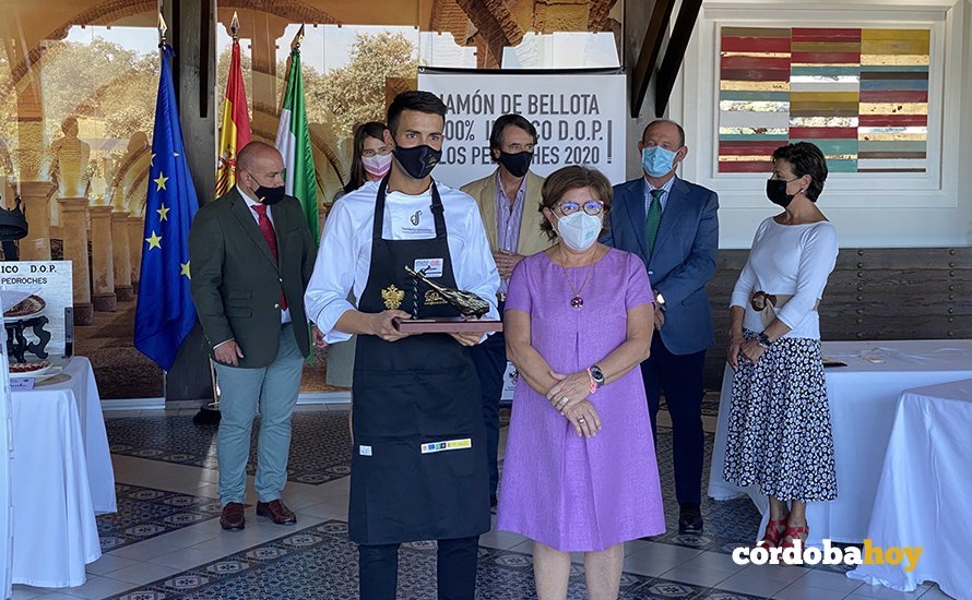 Entrega de premios al mejor cortador de jamón