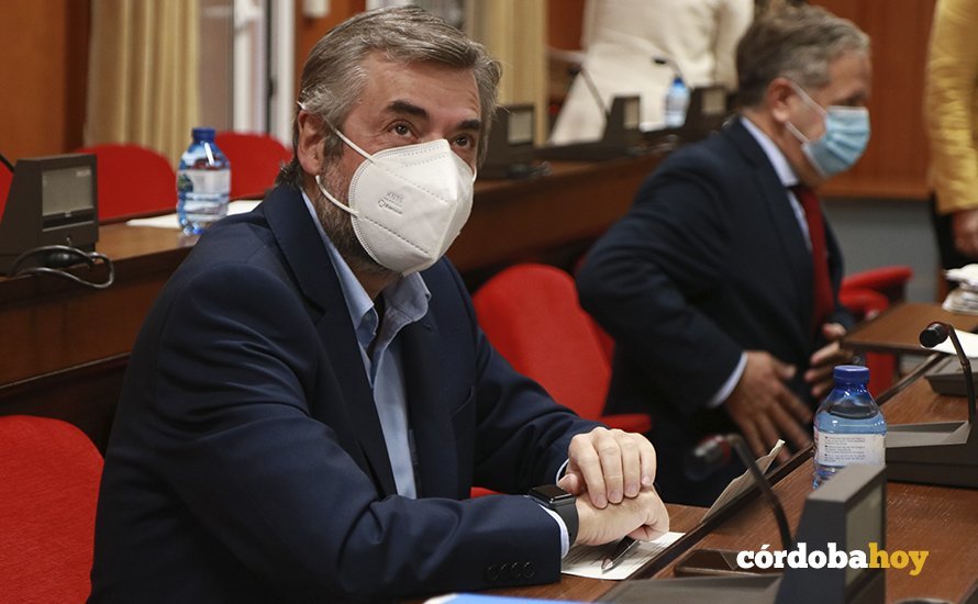 Miguel Ángel Torrico en el Pleno