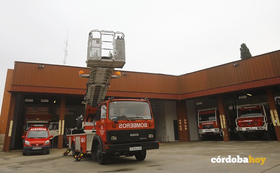 Situación del parque central de bomberos