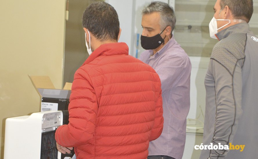 Filtros purificadores HEPA en el CEIP Malmuerta
