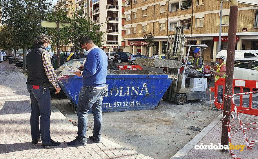 Obras en el Burger King del Pretorio