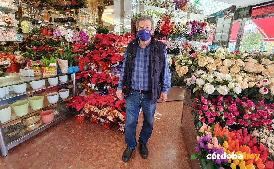 Rafael Serrano Moreno, de la Floristería La Viñuela