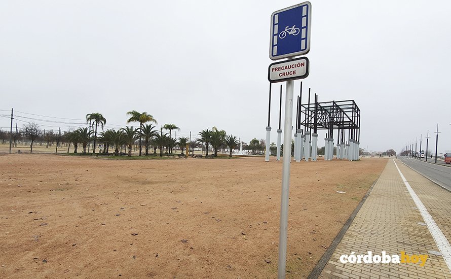El recinto de El Arenal, esta misma mañana