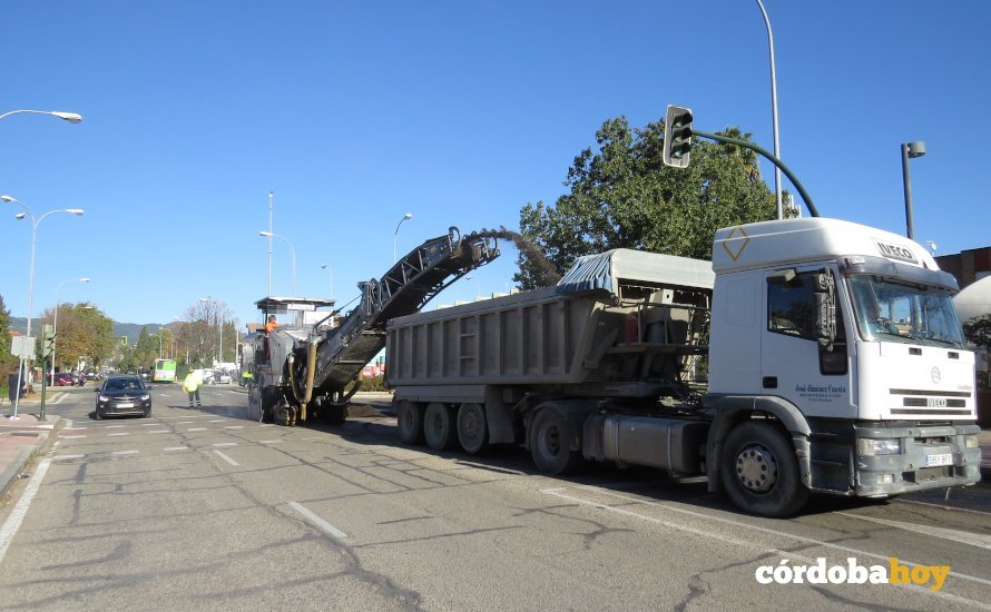 Obras en el Brillante
