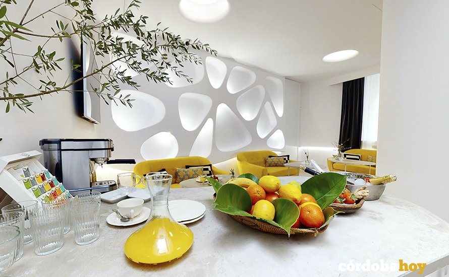 Interior del nuevo hoyel Suite Generis
