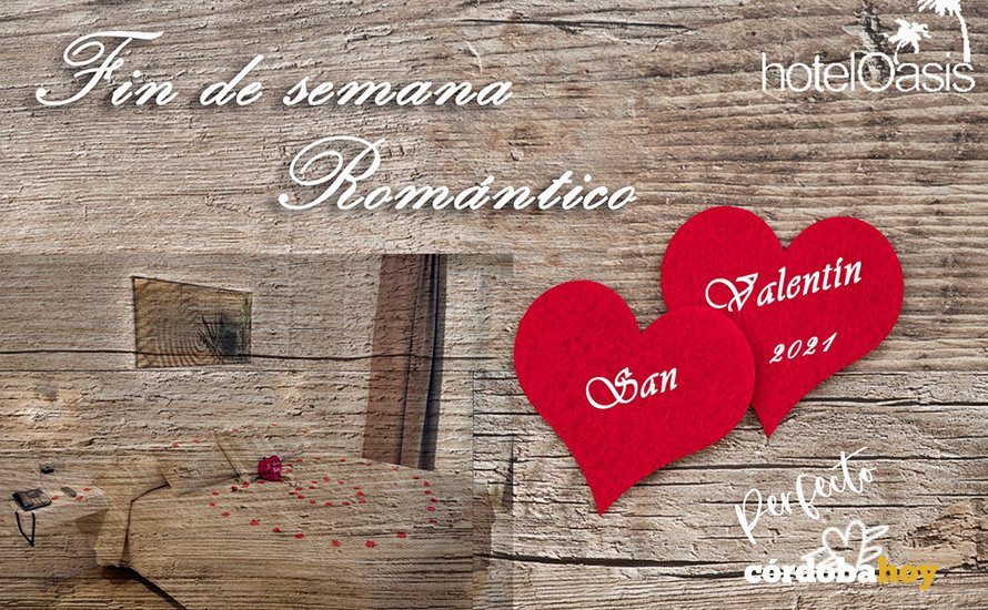 Experiencia para San Valentín del Hotel Oasis