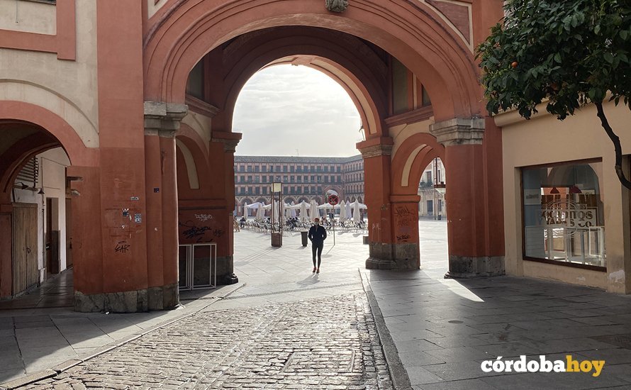 Entrada a la Plaza de la Corredera