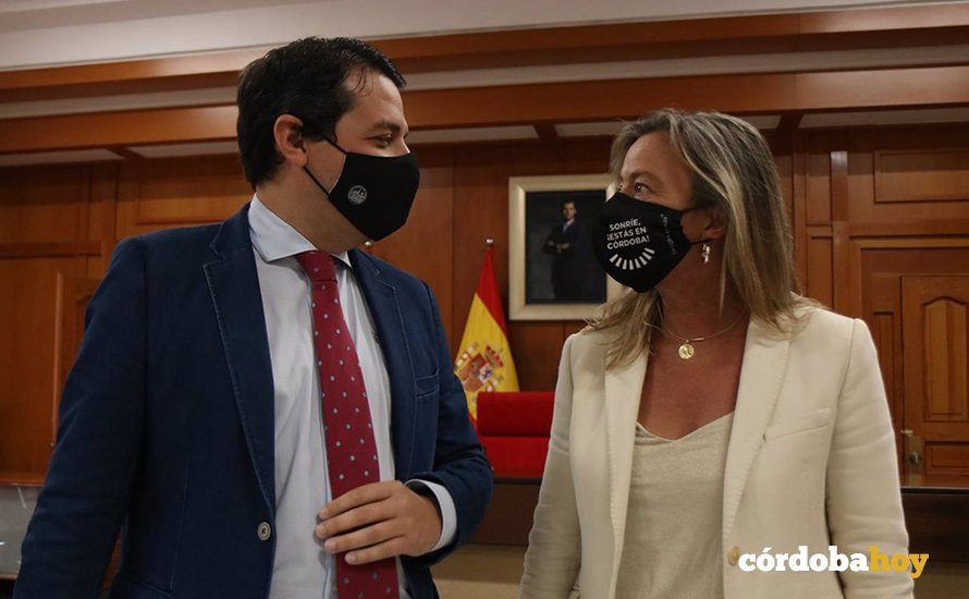 José María Bellido e Isabel Albás