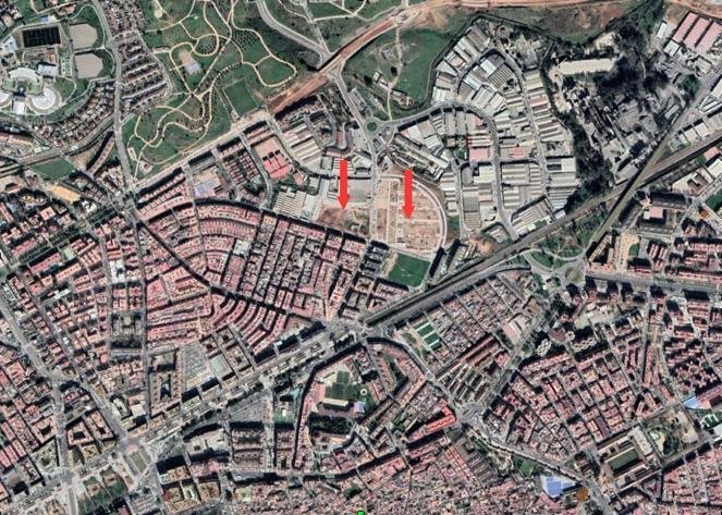 Zona de expansión hacia Levante