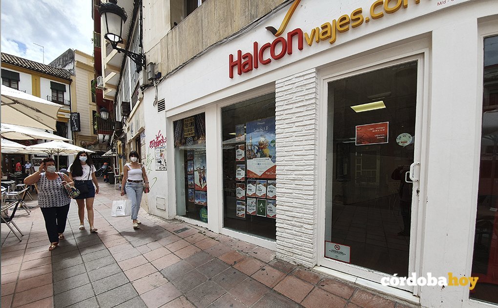Fachada de Halcón Viajes en Córdoba