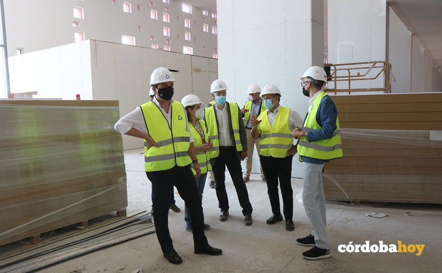 Bellido visita las obras del CEFC de Córdoba