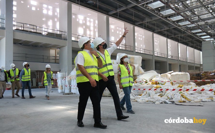 Bellido visita las obras del CEFC de Córdoba
