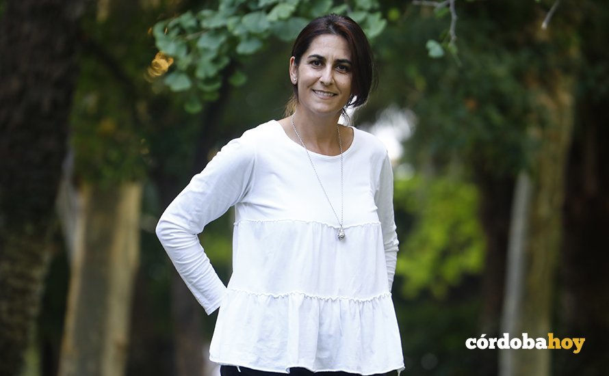 Miryam Pérez Lara posa para Córdoba Hoy