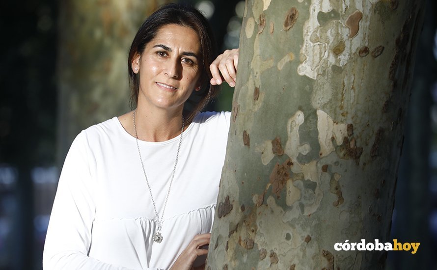 Miryam Pérez Lara posa para Córdoba Hoy