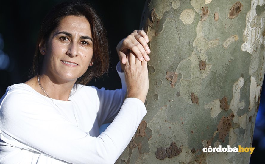 Miryam Pérez Lara posa para Córdoba Hoy