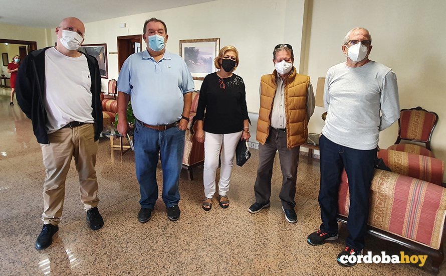 Representantes vecinales de Ciudad Jardín en la Subdelegación