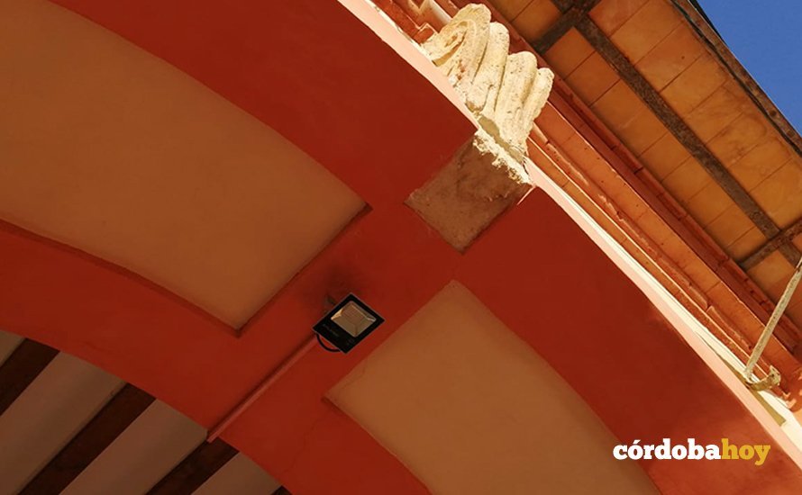 Cambio en la luminaria de La Corredera