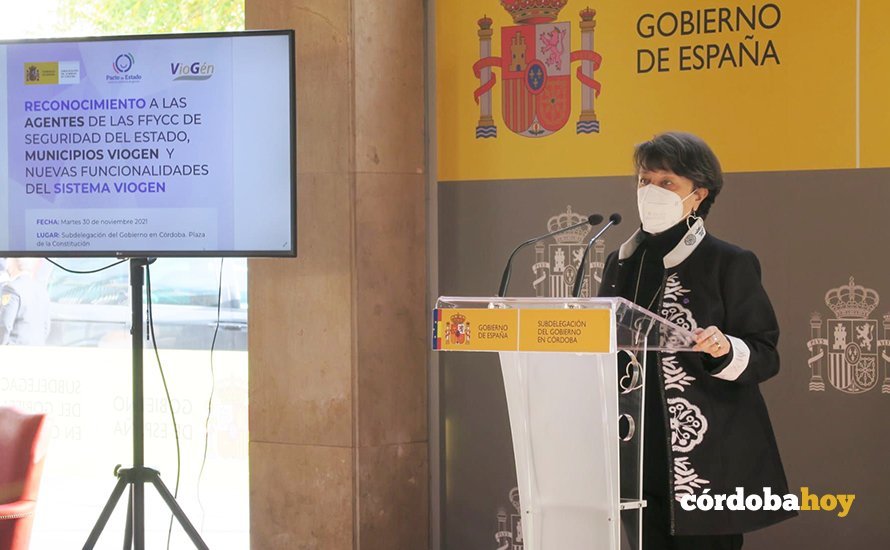 Rafi Valenzuela, subdelegada del Gobierno en Córdoba