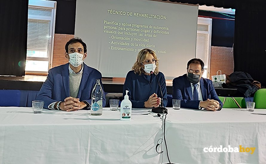 Antonio López, Inmaculada Troncoso y Francisco Valderas