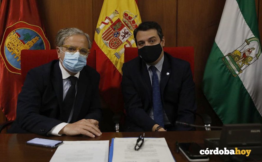 Salvador Fuentes y José María Bellido