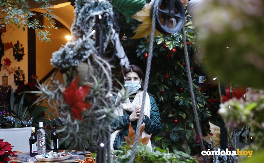 Patios en Navidad de 2021