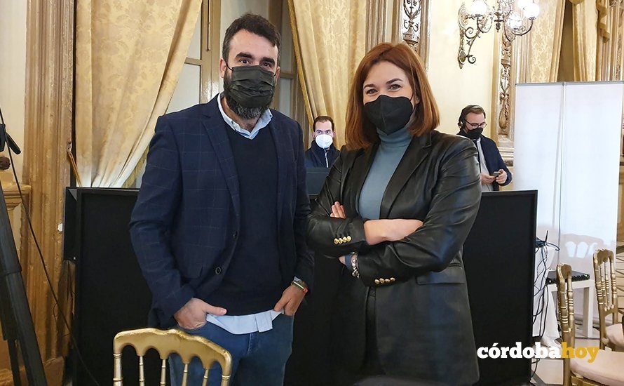 Alberto Mayoral y Carmen Campos en el Círculo de la Amistad