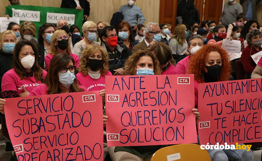 Unas de las reinvindicaciones planteadas en el Pleno de Córdoba
