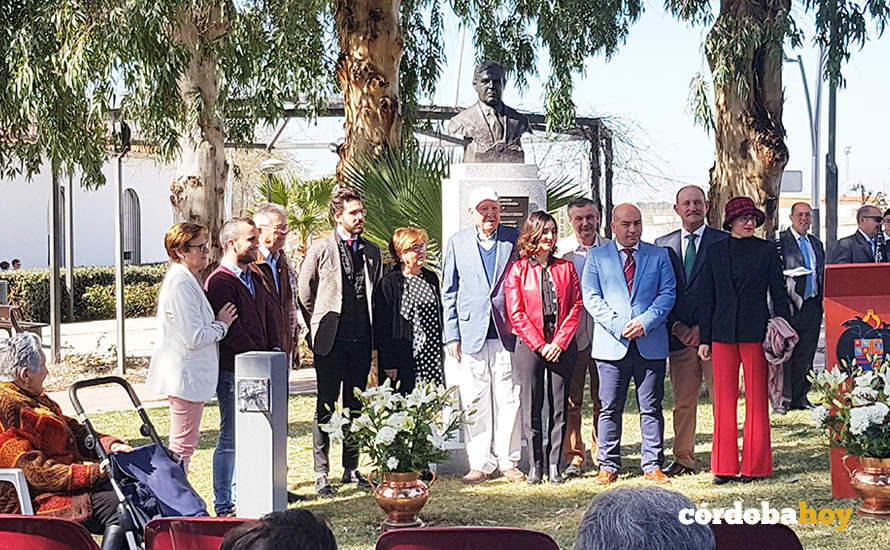 Homenaje a Tomás Muñoz en Villanueva de Códoba en 2019
