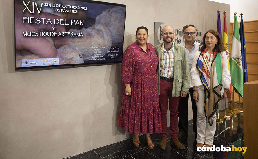Presentación de la Fiesta del Pan en Los Pánchez