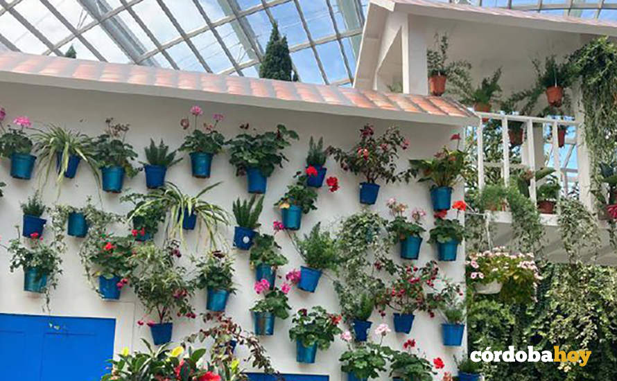 Recreación de un Patio cordobés en la exposición ‘Spanish Serenade’ de Singapur