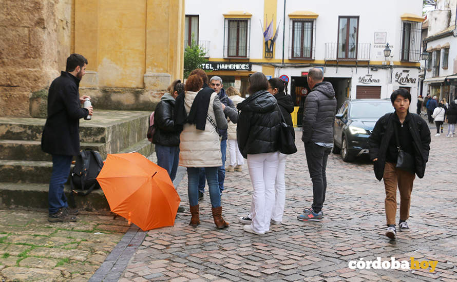 Turistas en la Mezquita-Catedral