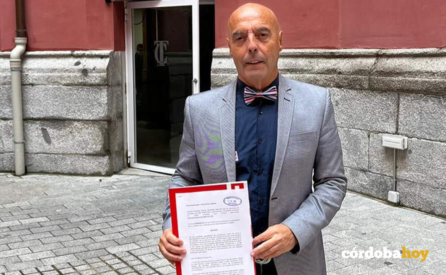 Antonio Hurtado en el Tribunal de Cuentas