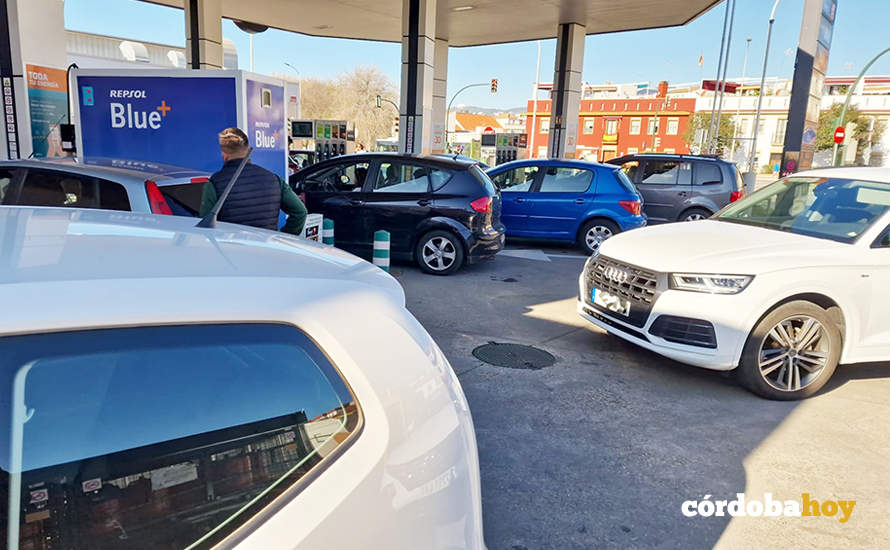 Aspecto de las gasolineras cordobesas a día de hoy