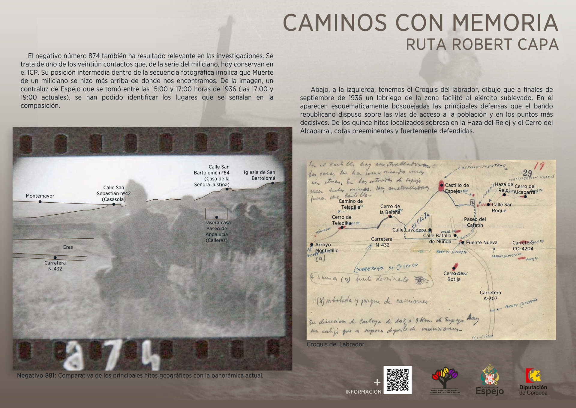 Ruta Robert Capa de Caminos con Memoria