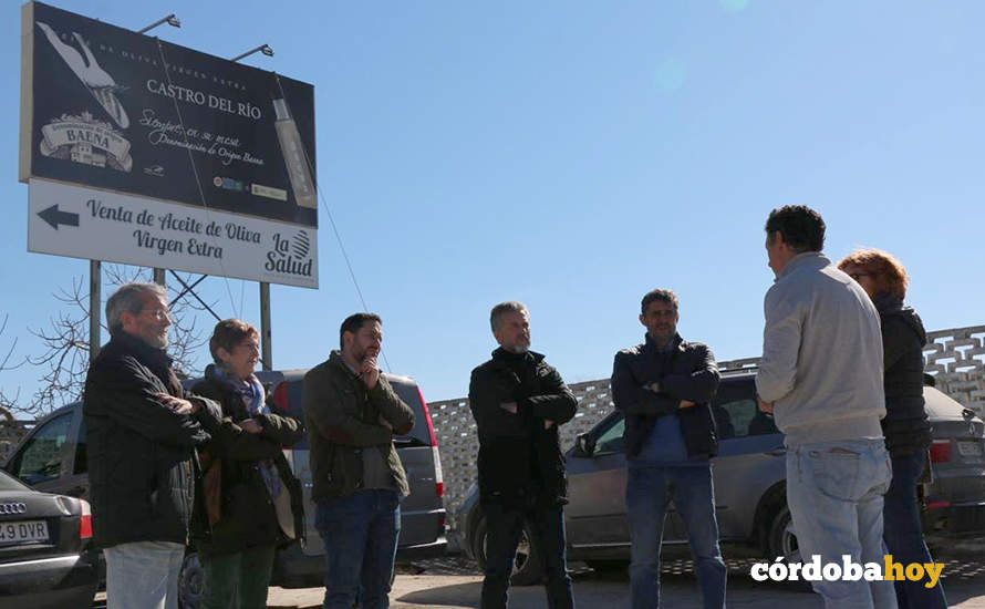 Miembros del Grupo Provincial de IU en Castro del Río
