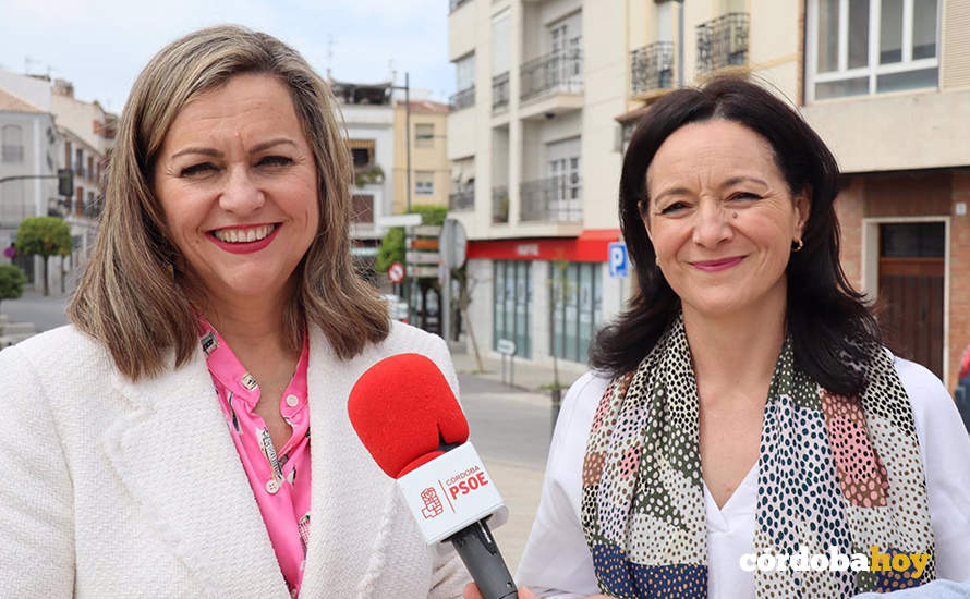 María Jesús Serrano y Rafi Crespín en Baena