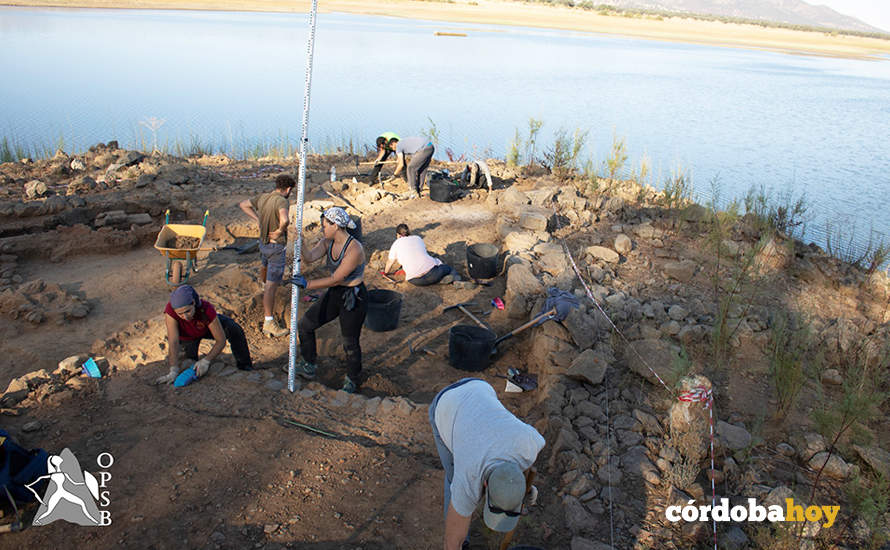 Un día de trabajo en la ecavación del Oppidum de Sierra Boyera