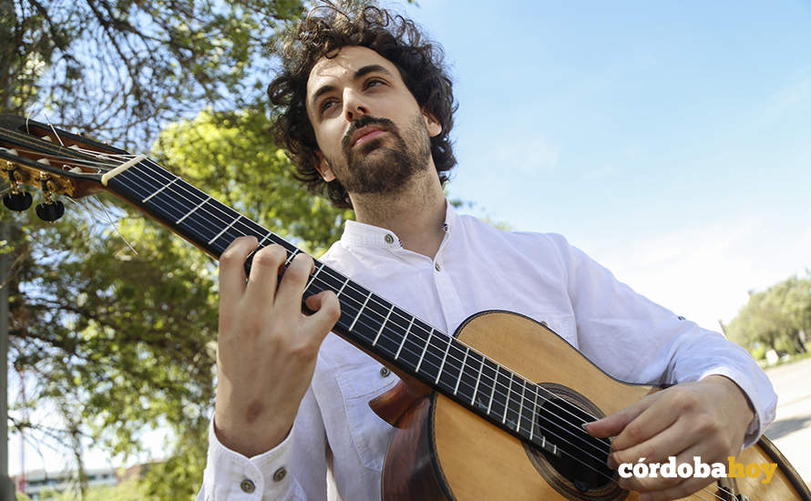 Álvaro Toscano posa para Córdoba Hoy