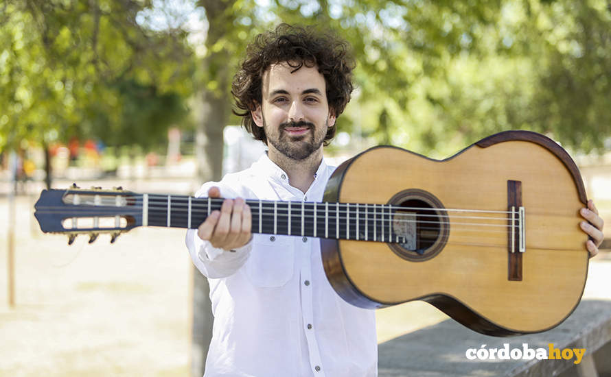 Álvaro Toscano posa para Córdoba Hoy