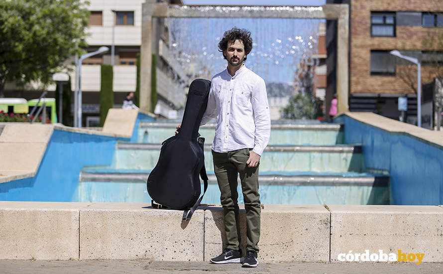 Álvaro Toscano posa para Córdoba Hoy
