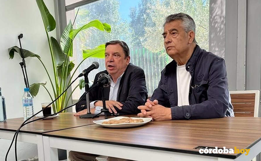 Luis Planas y Matías González, en Hinojosa del Duque